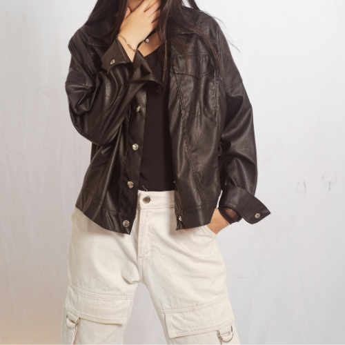 leather jacket