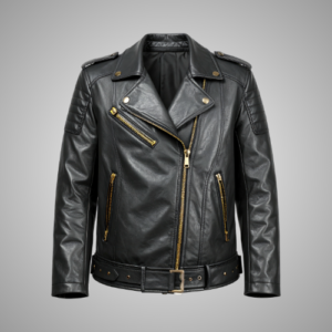 Classic Black Leather Jacket