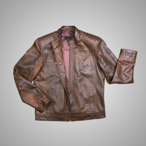 Oversized Leather Jacket